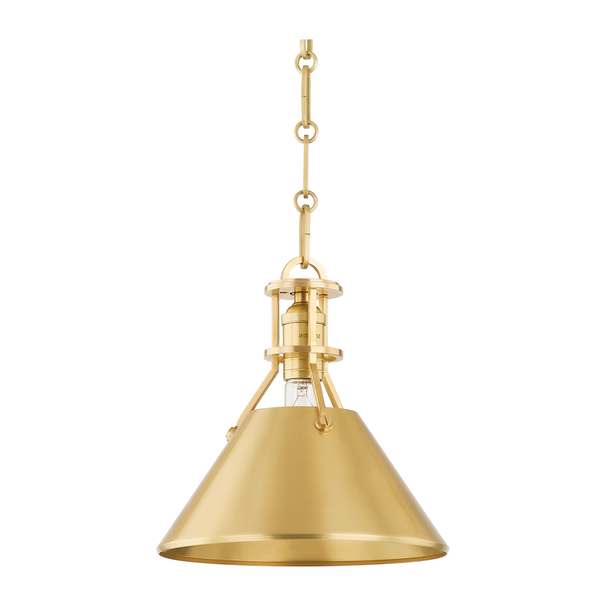 Hudson Valley Lighting Metal No. 2 1 Light 9.5 inch Pendant Ceiling Light