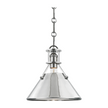 Hudson Valley Lighting Metal No. 2 1 Light 9.5 inch Pendant Ceiling Light