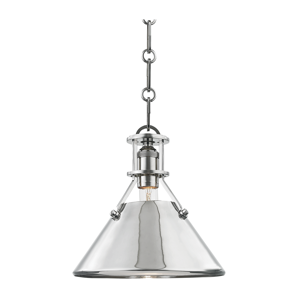 Hudson Valley Lighting Metal No. 2 1 Light 9.5 inch Pendant Ceiling Light