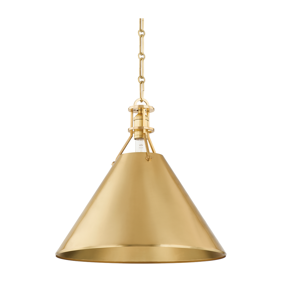 Hudson Valley Lighting Metal No. 2 1 Light 16 inch Pendant Ceiling Light