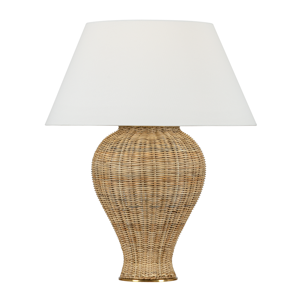 Hudson Valley Lighting Chatsworth 15 watt Aged Brass Table Lamp Portable Light