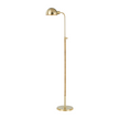 Hudson Valley Lighting Devon 1 Light 10 inch Aged Brass Floor Lamp Portable Light