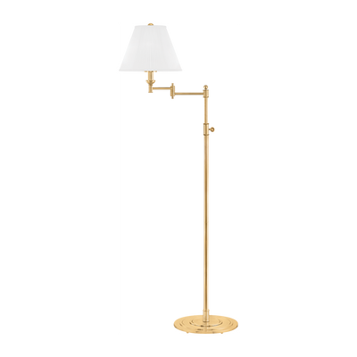 Hudson Valley Lighting Signature No.1 1 Light 24 inch Floor Lamp Portable Light