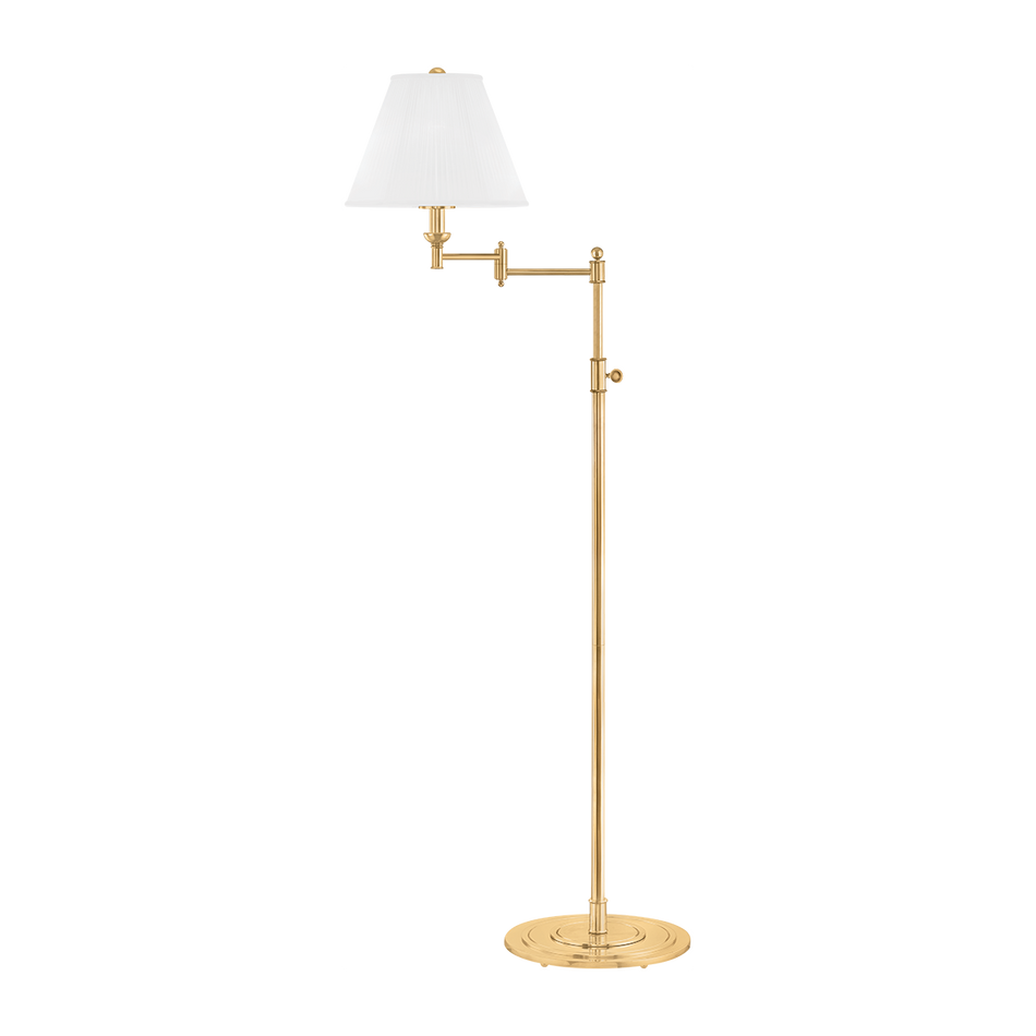 Hudson Valley Lighting Signature No.1 1 Light 24 inch Floor Lamp Portable Light