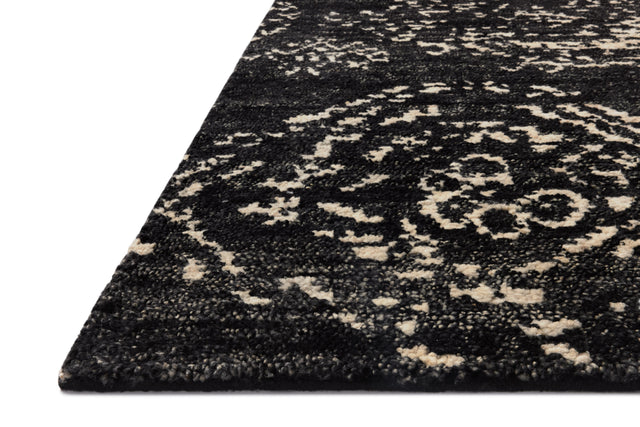 Loloi Meryl MEY-03 Black / Ivory Rug