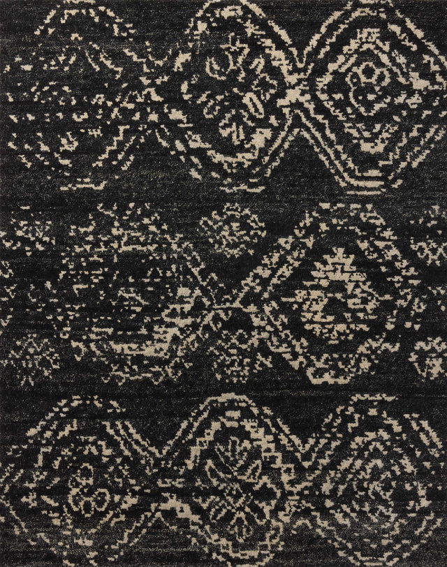 Loloi Meryl MEY-03 Black / Ivory Rug