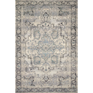 Loloi Mika MIK-01 Grey / Blue Rug