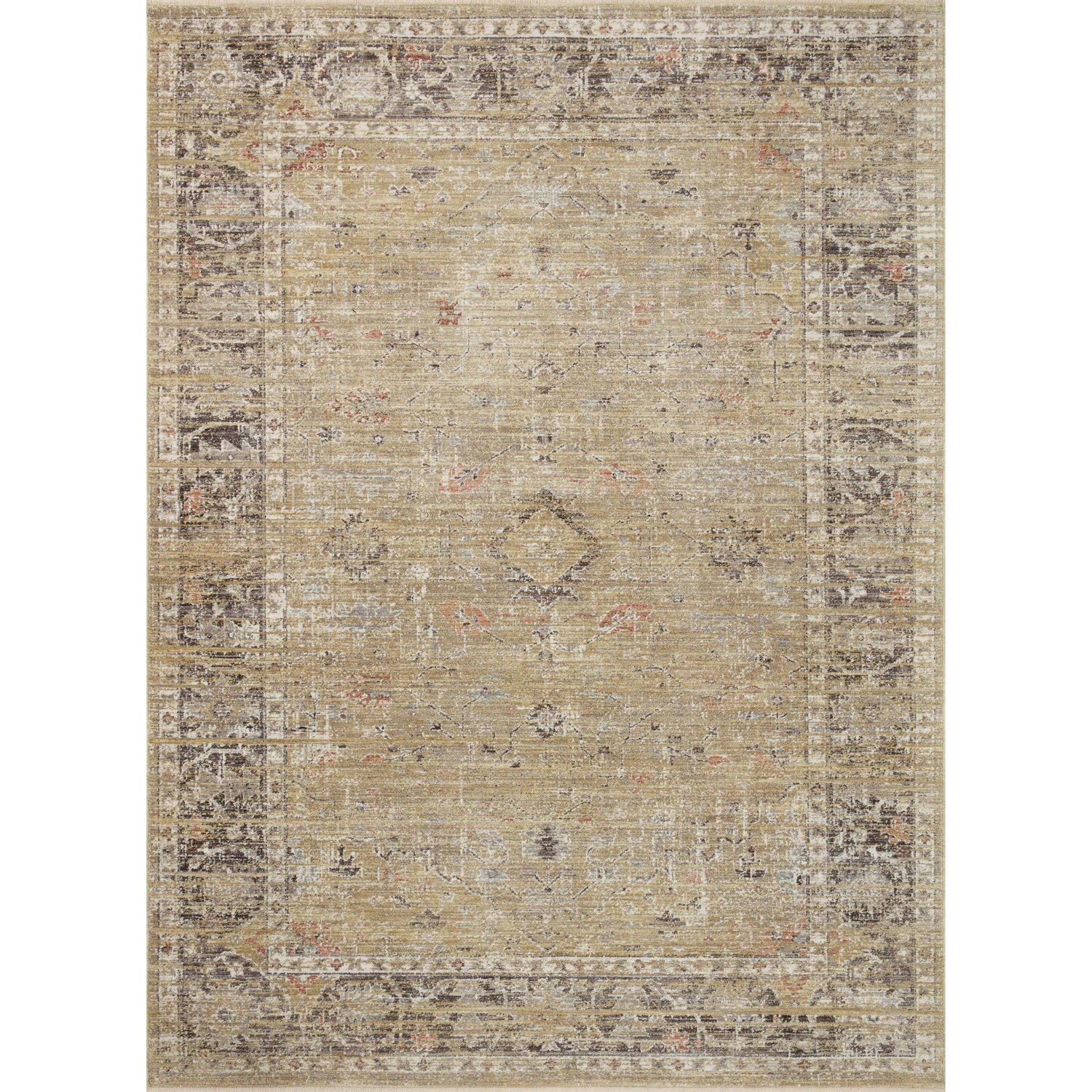 Magnolia Home Millie MIE-03 Rug Gold / Charcoal