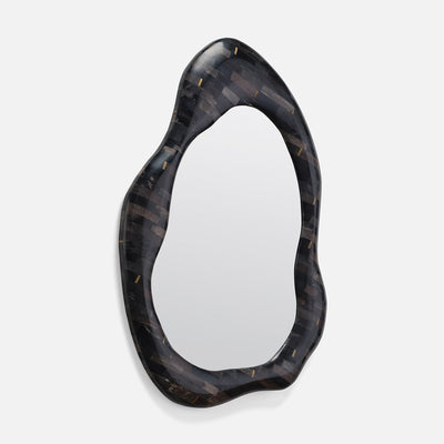 Joss Abstract Petrified-Wood Mirror