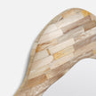 Joss Abstract Petrified-Wood Mirror