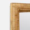 Neya Rectangular Rattan Mirror