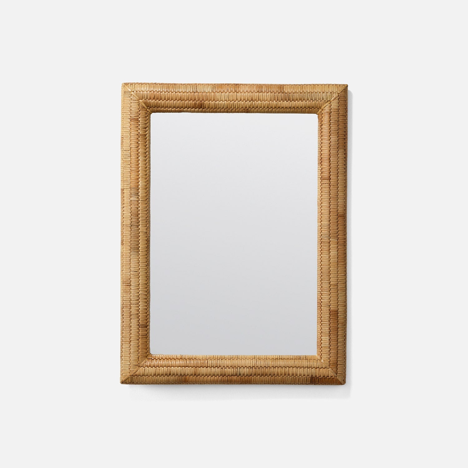 Neya Rectangular Rattan Mirror
