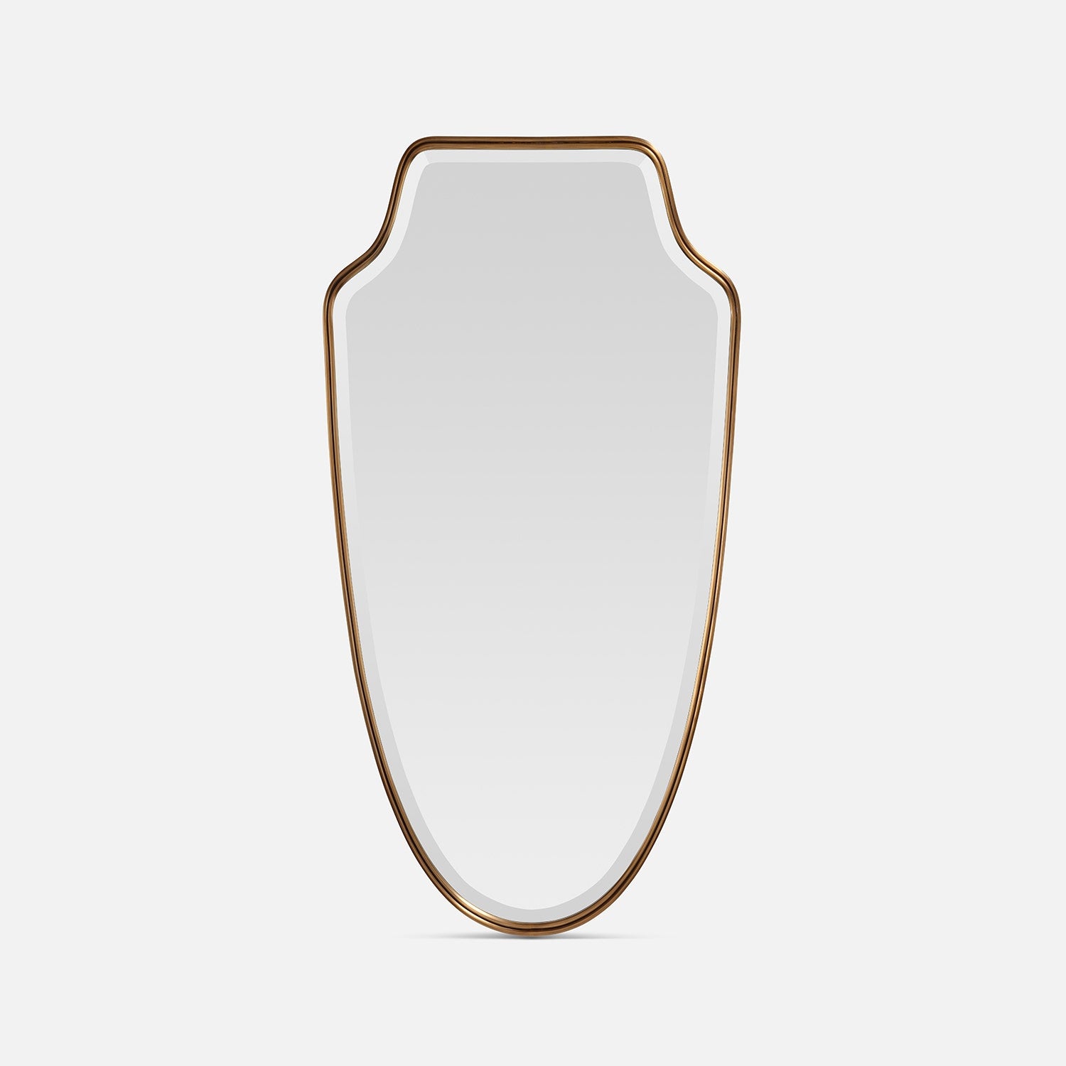 Whitman Modern Metal Mirror