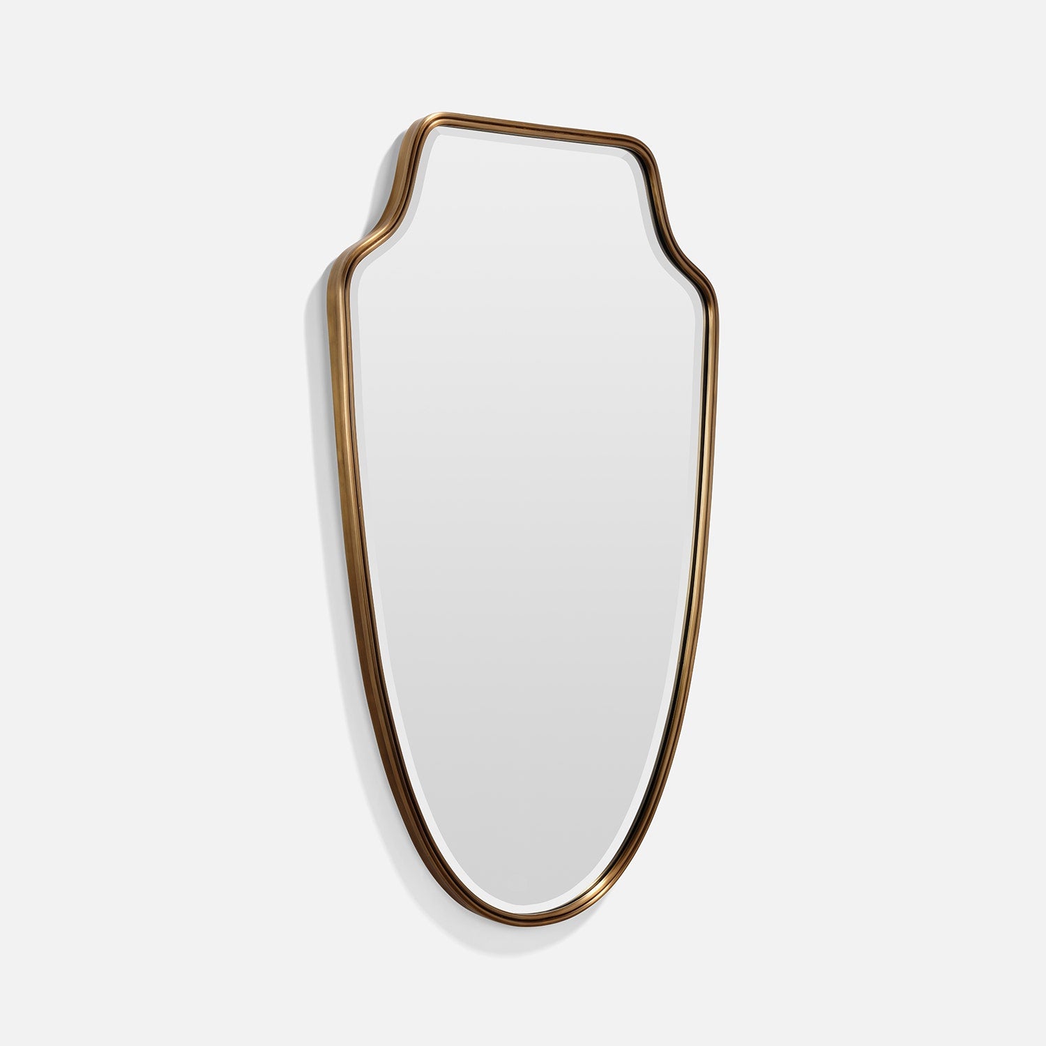 Whitman Modern Metal Mirror