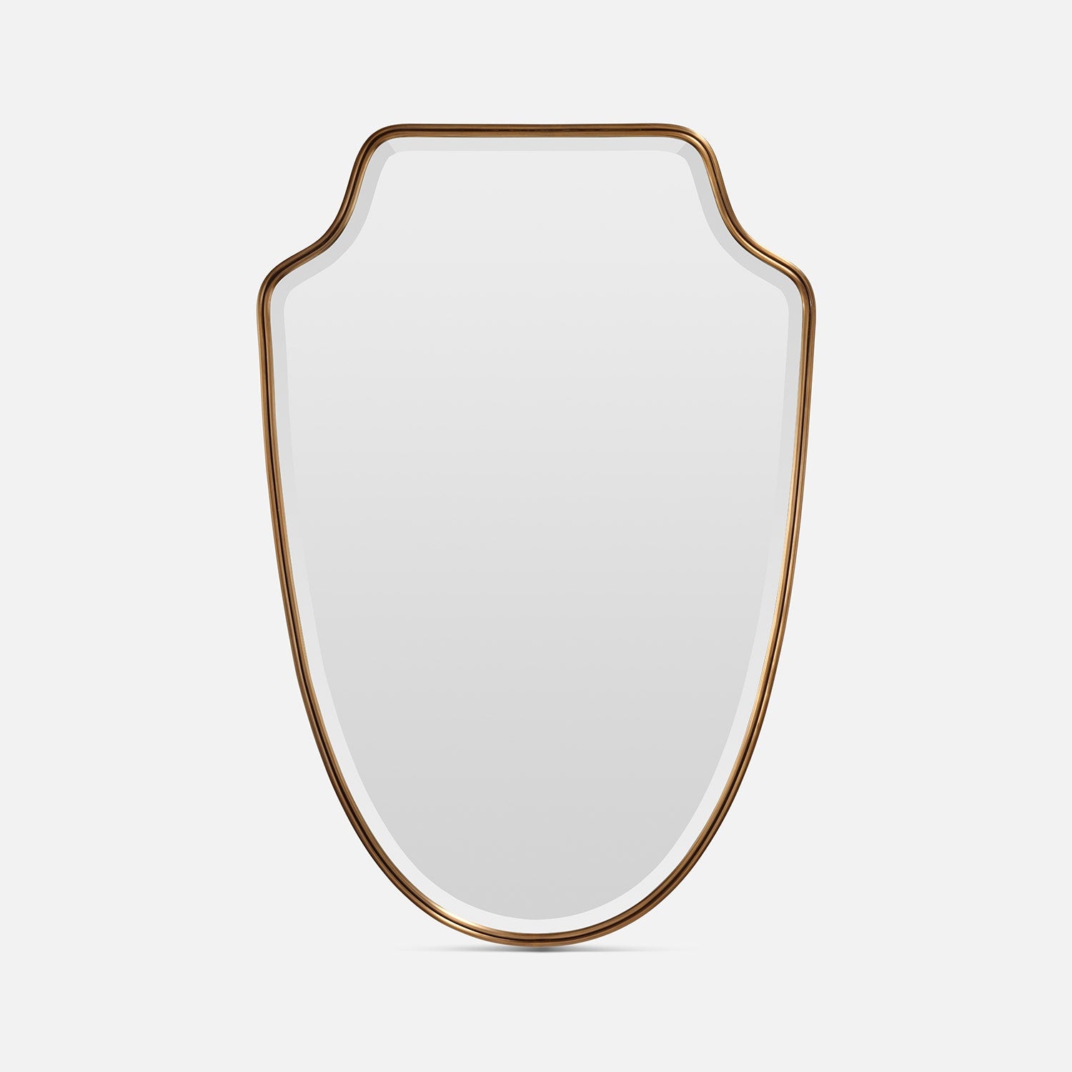 Whitman Modern Metal Mirror