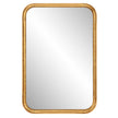 Modern Accents Rectangular Hammered Metal Mirror