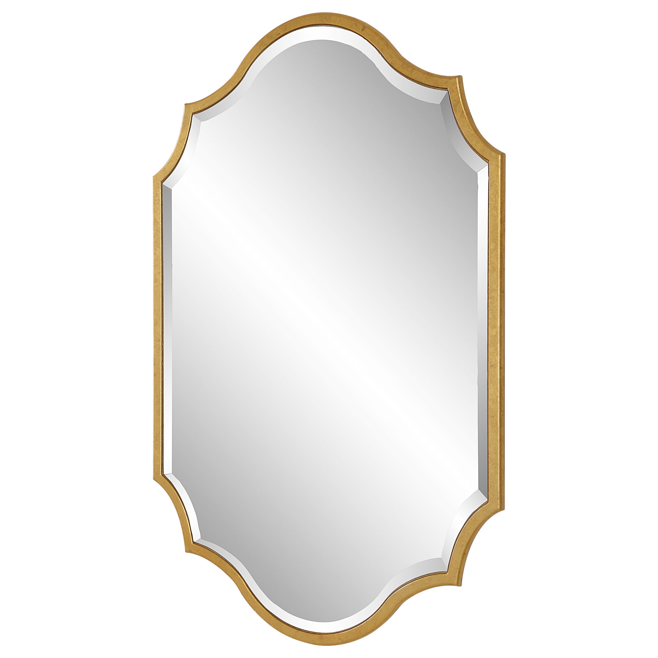Modern Accents Curves And Arches Metal Frame Mirror