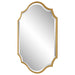 Modern Accents Curves And Arches Metal Frame Mirror