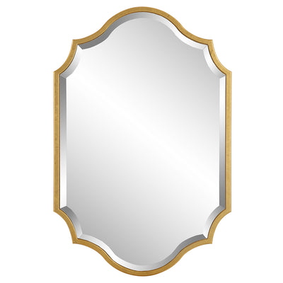 Modern Accents Curves And Arches Metal Frame Mirror