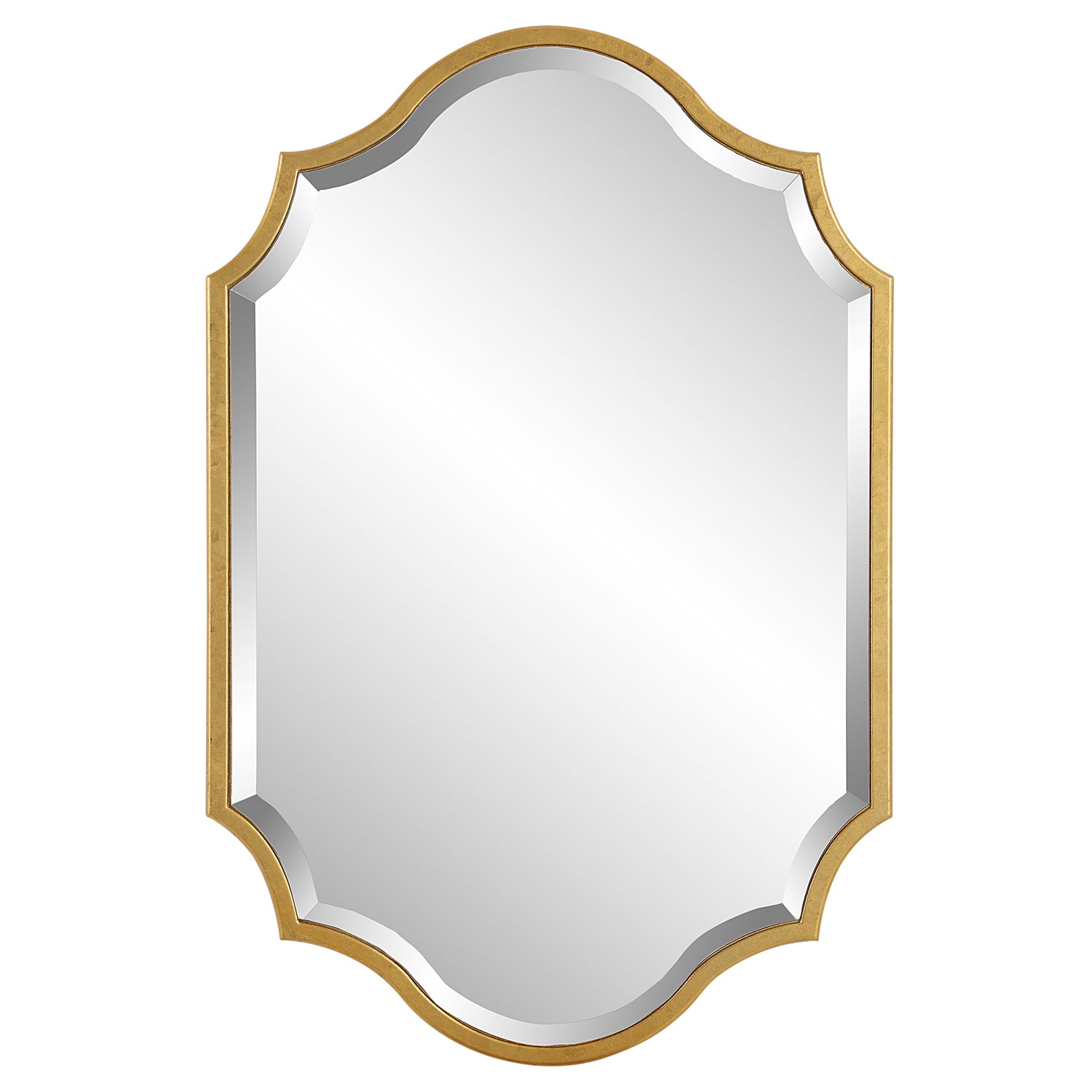 Modern Accents Curves And Arches Metal Frame Mirror