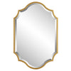 Modern Accents Curves And Arches Metal Frame Mirror