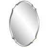 Modern Accents Shaped Beveled Rounded Edged Frame Mirror