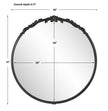Modern Accents Round Vanity or Table Mirror