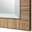 Modern Accents Coastal Decor Rattan Frame Mirror
