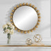 Modern Accents Dome Shaped Ornaments Mirror
