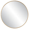 Uttermost Junius Large Gold Round Mirror