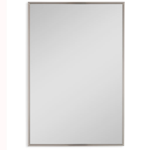 Modern Accents Simple Warm Silver Mirror