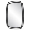 Modern Accents Curved Metal Frame Arched Mirror