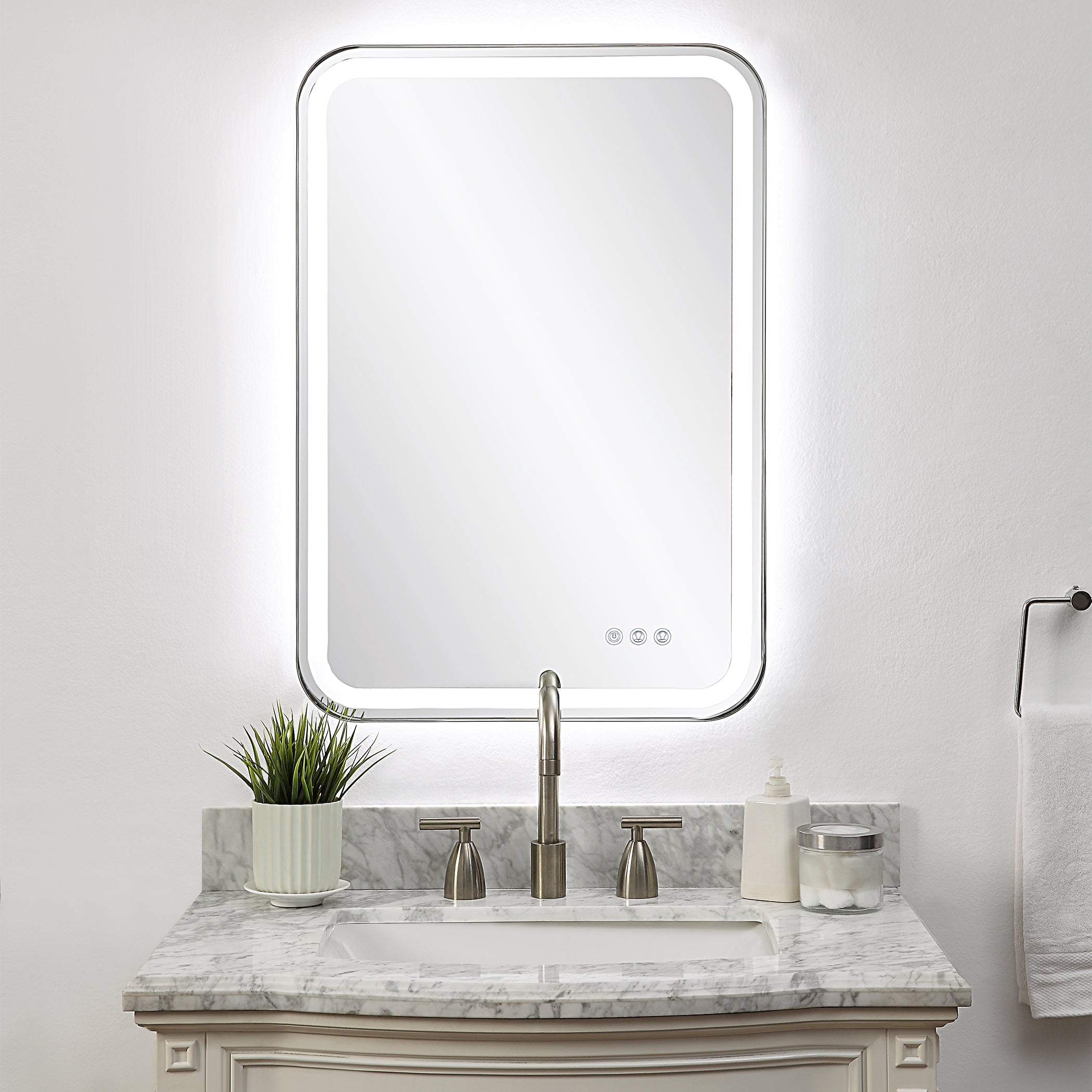 Uttermost Crofton Lighted Mirror