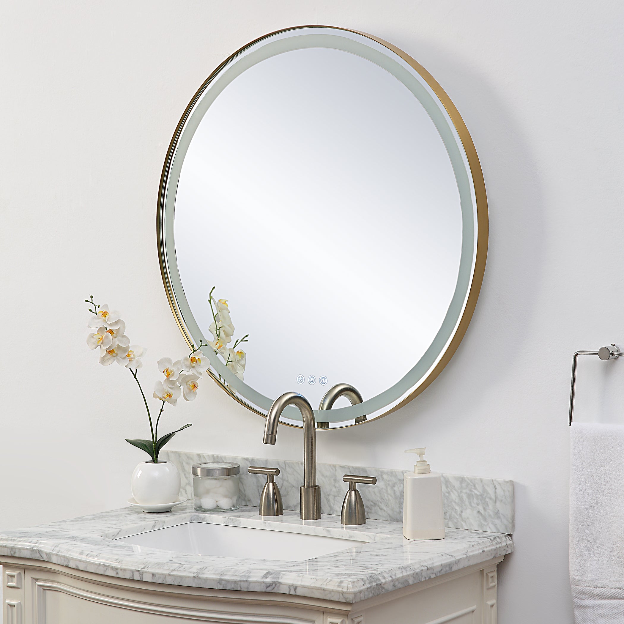 Uttermost Crofton Lighted Mirror