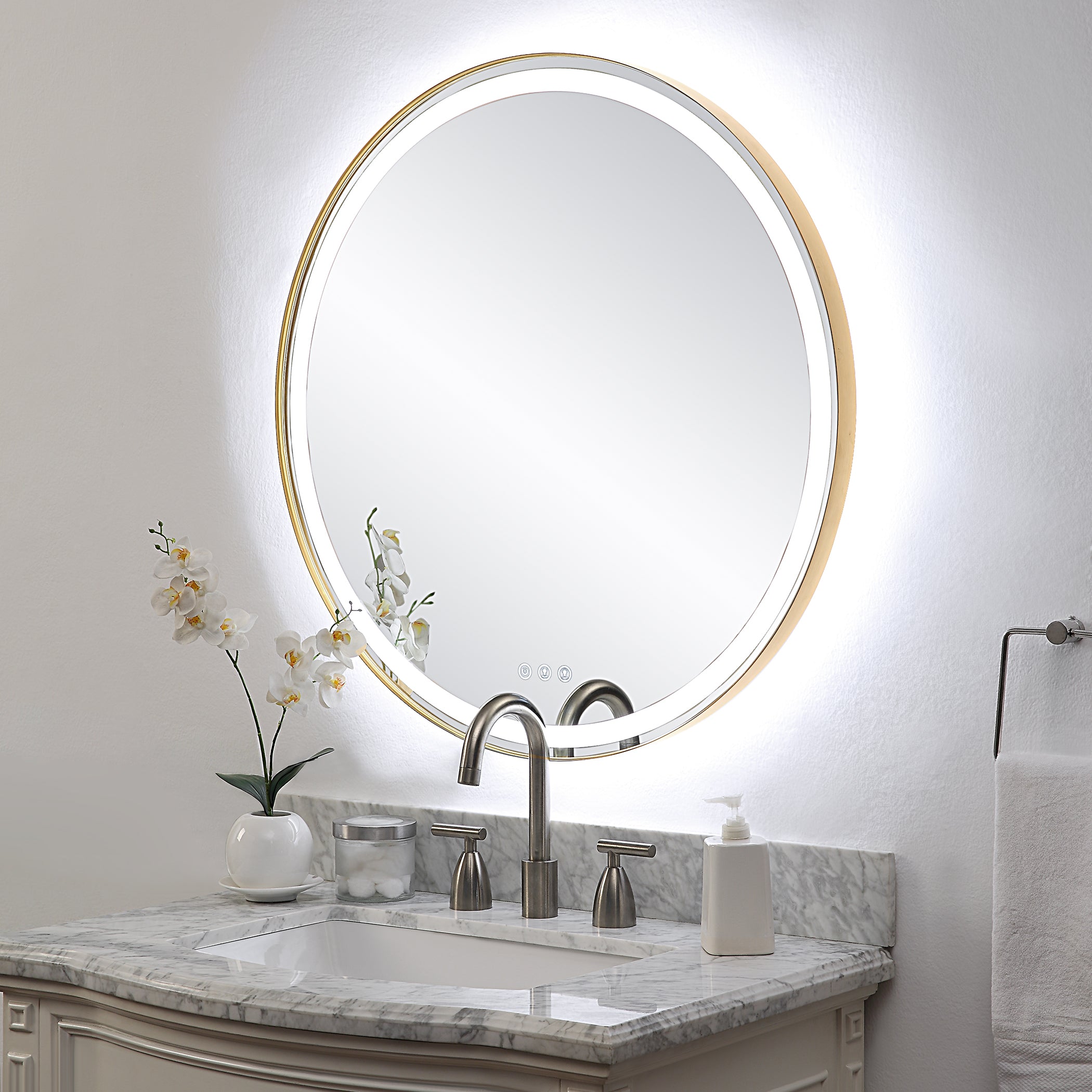 Uttermost Crofton Lighted Mirror