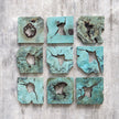 Uttermost Bahati Wood Wall Decor - Set of 9