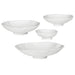 Uttermost Lucky Coins White Metal Wall Bowls - Set of 4