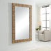 Uttermost Ayanna Gray Washed Wood Mirror