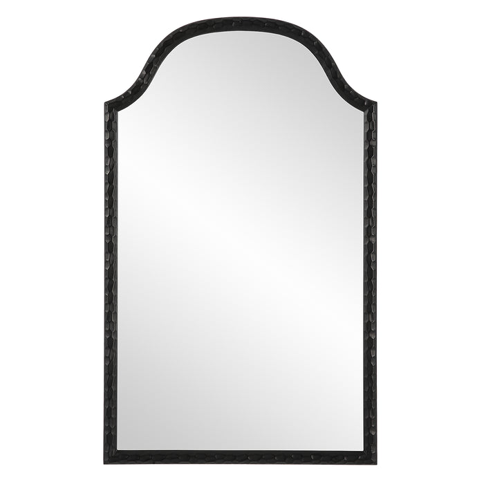 Modern Accents Textured Frame Arched Mirror