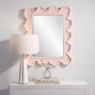 Uttermost Sea Coral Pink Mirror