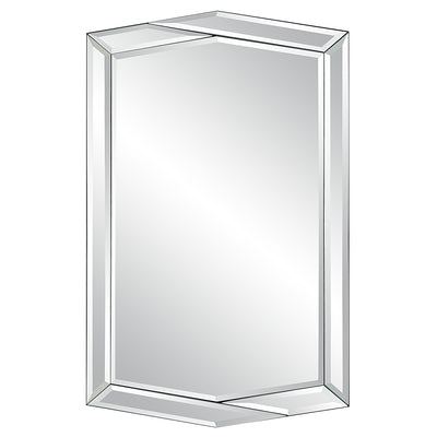Modern Accents Asymmetrical Design Arched Mirror