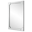 Modern Accents Elevated Look Rectangular Mirror