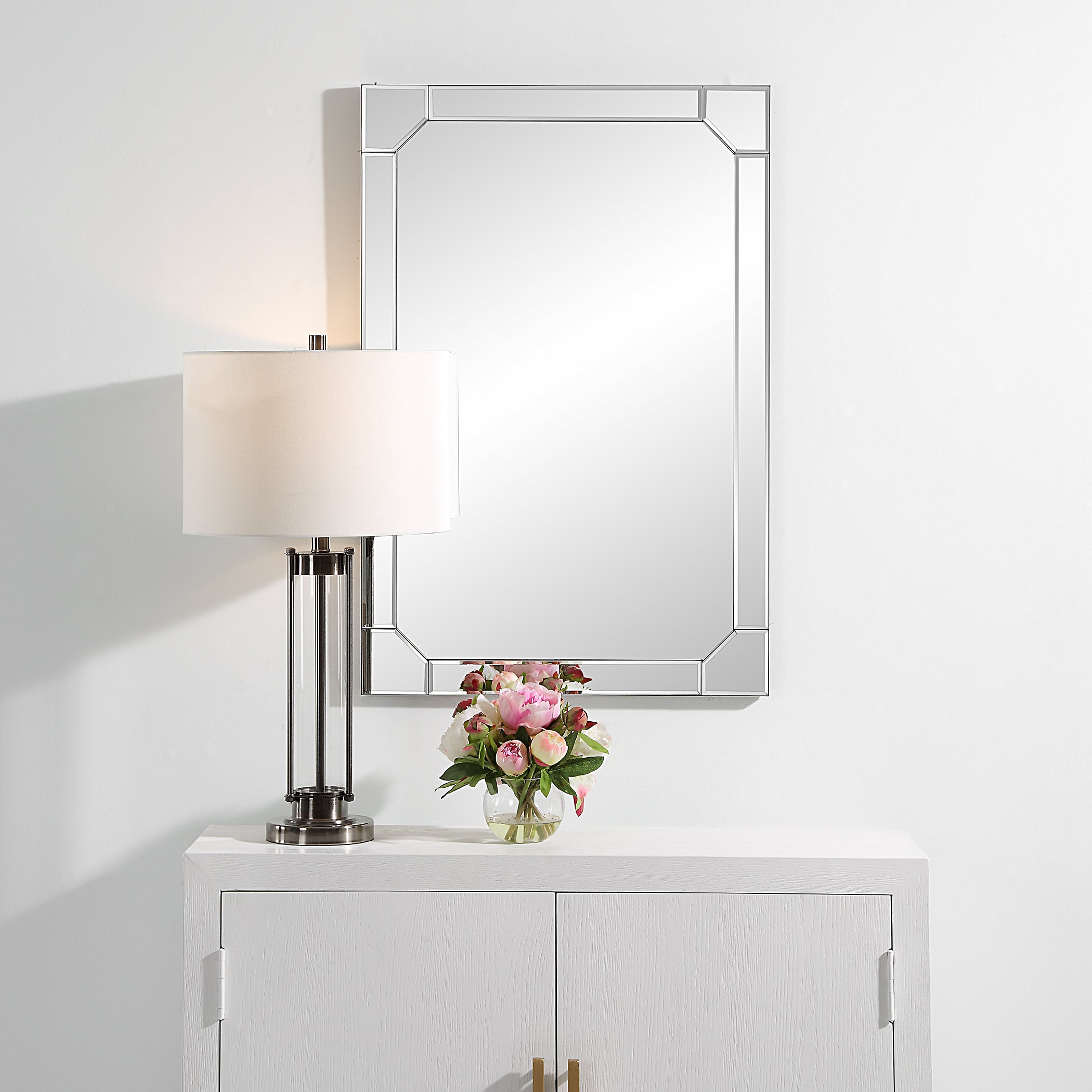 Modern Accents Elevated Look Rectangular Mirror