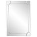 Modern Accents Elevated Look Rectangular Mirror