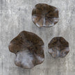 Uttermost Two Wood Wall Decor In Mocha - Set of 3