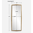 Uttermost On Point Wood Dressing Mirror