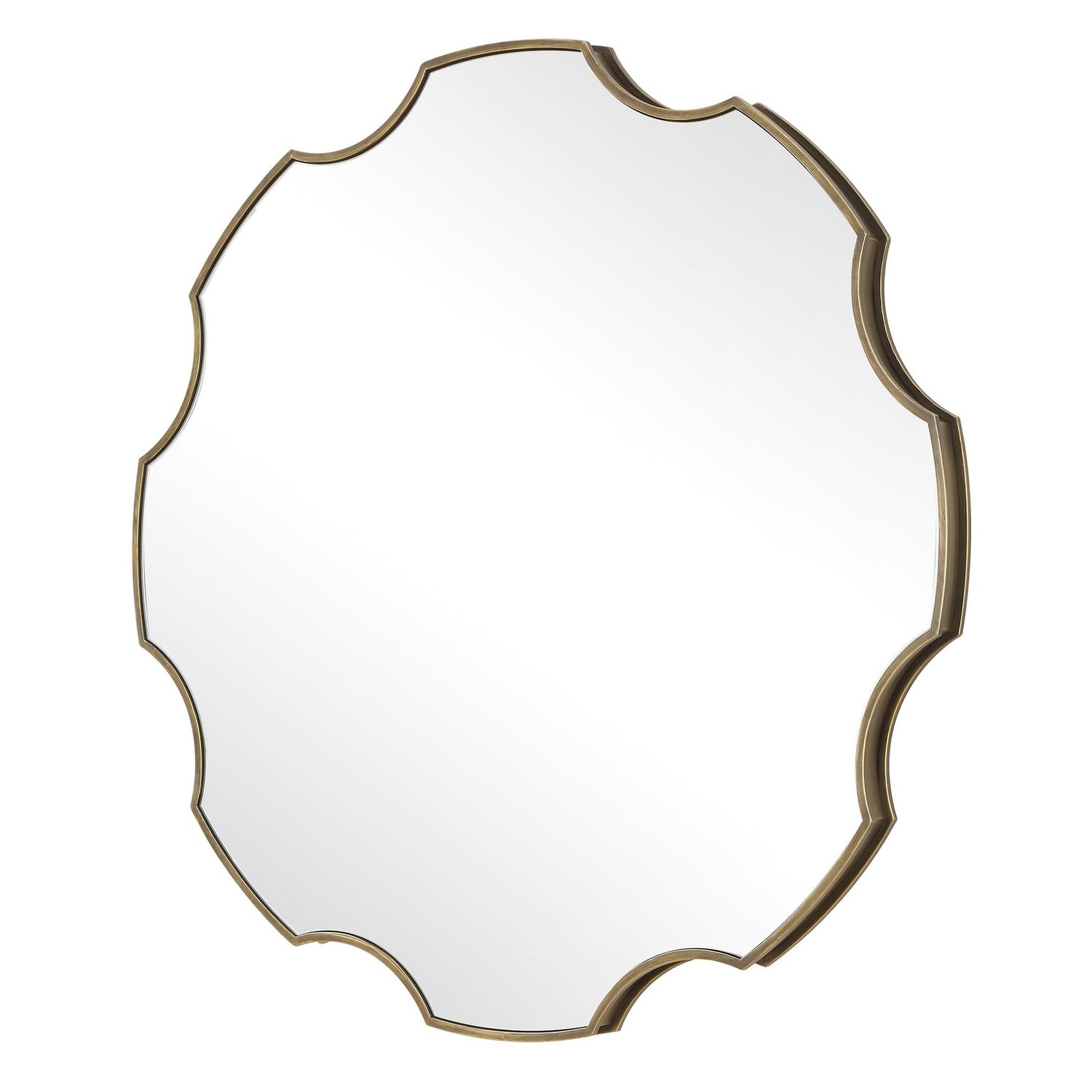 Uttermost Gearing Up Bronze Mirror