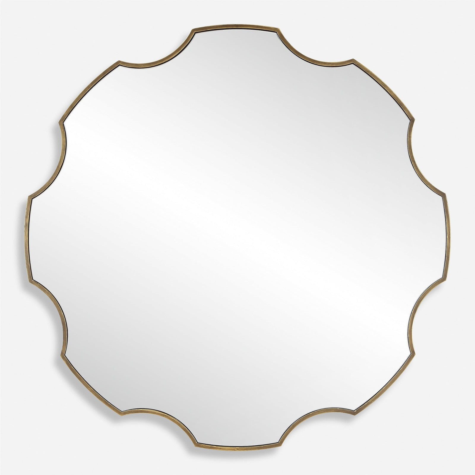 Uttermost Gearing Up Bronze Mirror