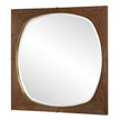 Uttermost Garonne Square Walnut Mirror