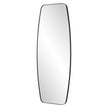 Uttermost Caspian Curved Black Dressing Mirror